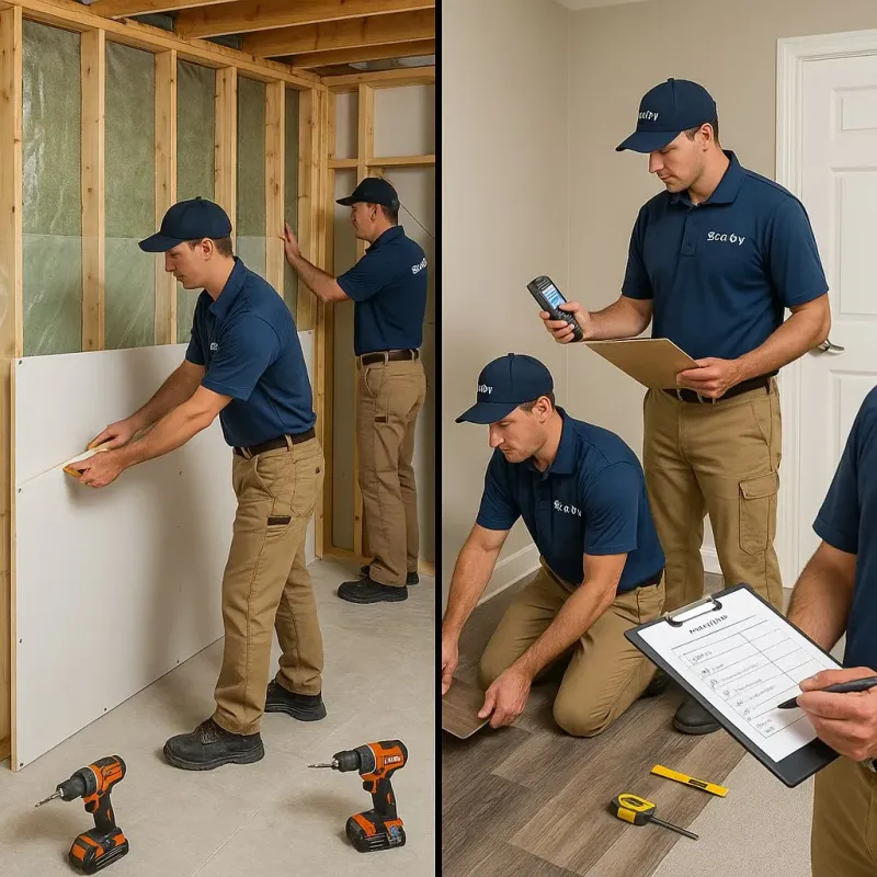 Repairs and Reconstruction process in Leechburg, PA