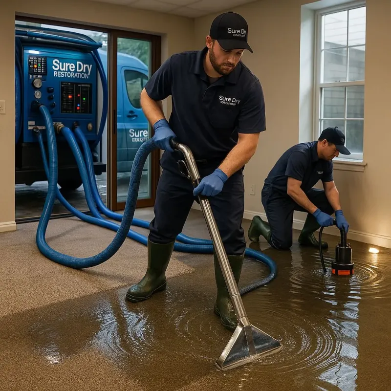 Water Extraction and Removal process in Leechburg, PA